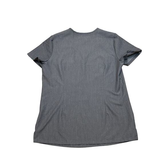 Figs Catarina One-Pocket Scrub Top GRAPHITE Extra Small - Picture 4 of 4